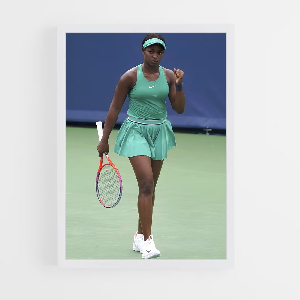 Poster Serena à Wimbledon – affiche Tennis (vue 3)